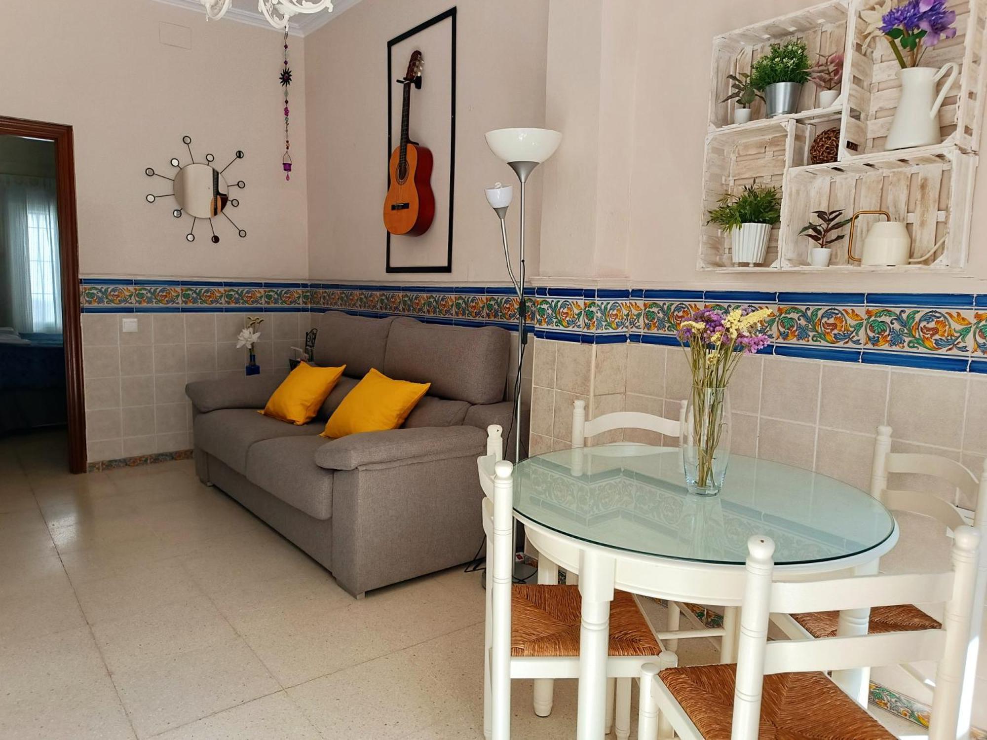 Tipico Y Pintoresco Patio De Vecinos, Con Encanto Séville Extérieur photo
